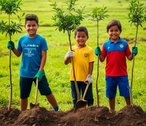 Imagen-ilustrativa-niños-sembrando-arboles